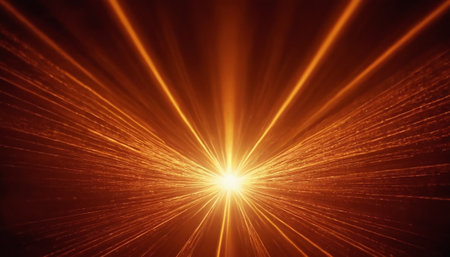 abstract of sun with flare. natural background with lights and sunshine wallpaperの素材