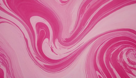 Pink and white abstract background. Fluid painting. Acrylic texture.の素材