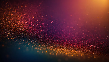 glitter vintage lights background. gold and black. de-focusedの素材