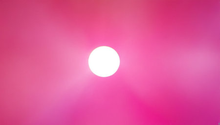The light from the sun on a pink background. Abstract background.の素材