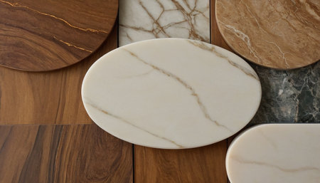 Marble texture background, natural stone pattern for interior design and decoration.の素材