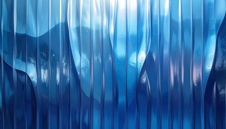 Blue metallic background. 3d rendering,  3d illustration.の素材