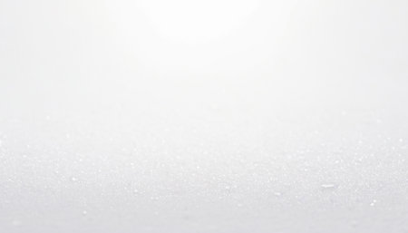 Water drops on white background with copy space for text or design.の素材