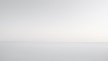 White fog over the sea. Abstract background for design. Copy space.の素材