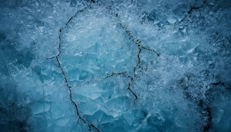 Ice texture. Ice background with cracks. Ice texture. Ice texture. Ice backgroundの素材