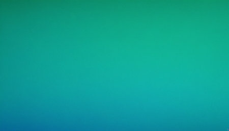 Blue and green gradient background. Copy space for text or design.の素材