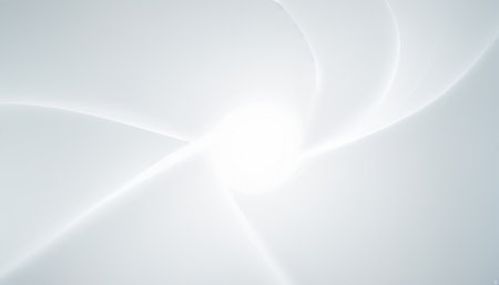 Abstract white background with lighting effect. 3d rendering, 3d illustration.の素材