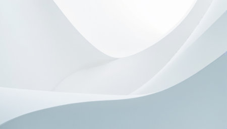 Abstract Architecture Modern Design Background. 3d Render Illustration of White Architectureの素材