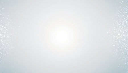 Abstract background with bokeh defocused lights. Vector illustration.の素材