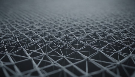 Abstract polygonal background with connecting dots and lines. Connection structure. 3d renderingの素材