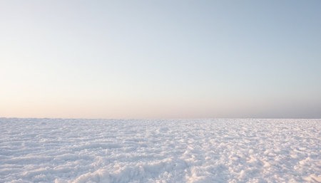 Clouds in the blue sky at sunrise. Panoramic view.の素材