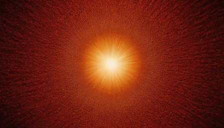 Abstract background of the sun and the rays of light. 3d renderingの素材
