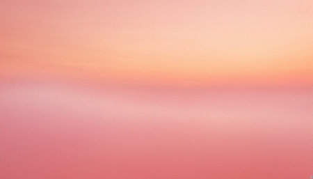 Beautiful pink sunset on the sea. Natural background. Toned.の素材