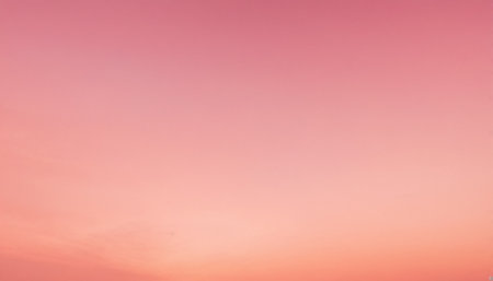 Sunset sky background with a pastel colored, gradient pastel.の素材