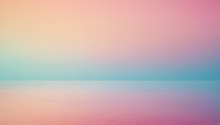 Soft cloudy is gradient pastel,Abstract sky and sea background.の素材