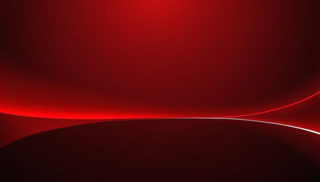 Abstract red background with space for your text, 3D illustration.の素材