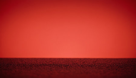 Red abstract background with copy space for text or image. Red background.の素材