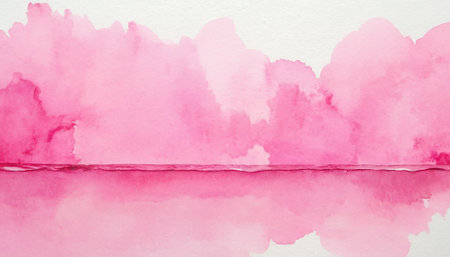 Abstract watercolor background. Hand-drawn illustration. Texture paper.の素材