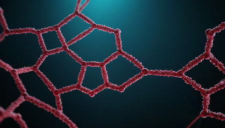 3d render of dna molecule. Science and medical background.の素材