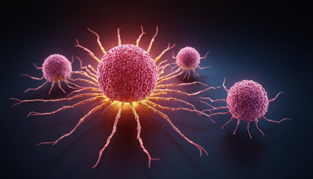 3d illustration of sperm and egg cell, conceptual image of spermatozoonsの素材