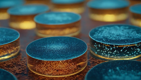 Coffee capsules with sugar and coffee beans. 3d renderingの素材