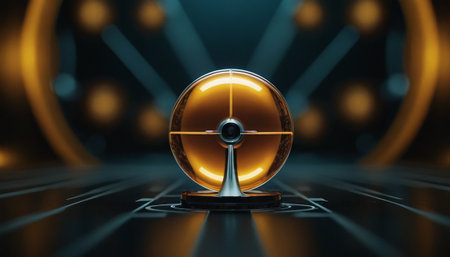 3d render of abstract sci fi background. Futuristic sci-fi background. 3d renderingの素材