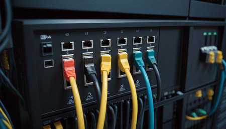 Dumbbells on a blue background. 3d illustration.の素材