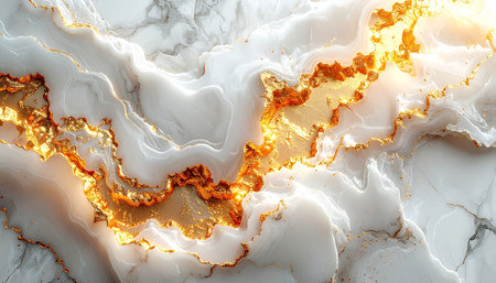 Marble texture background pattern with high resolution. 3D illustration.の素材