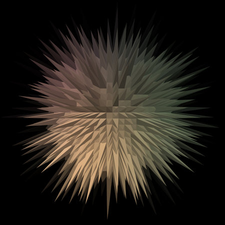 Abstract polygonal background. Vector illustration. Futuristic design.