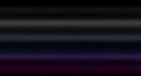 An abstract background featuring smooth horizontal bands of color that transition from dark grey to deep purple. The gradient creates a subtle, atmospheric effect with a soft, blurred appearance.の写真素材