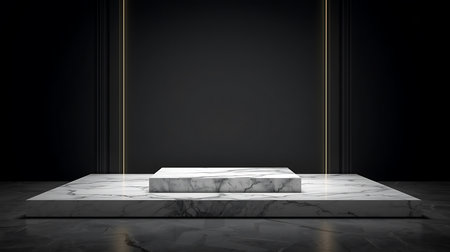 Art Deco Marble Display Standの素材