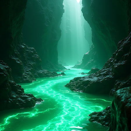 Molten Emerald Streamsの素材