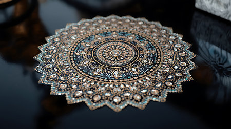 Pearl Inlaid Ornamental Mandalaの素材