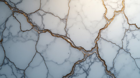 Luxury Marble Surface with Fine Cracksの素材