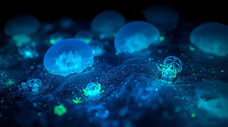 Abstract Jelly Light Patternの素材