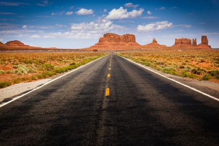 View of Monument Valley from Highway 163