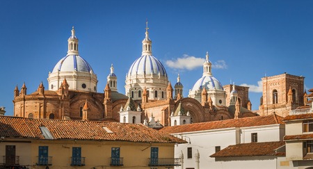 The Cathedral, Cuenca, Ecuadorの写真素材