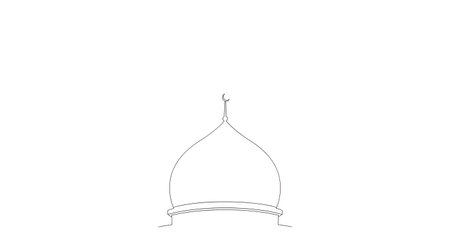 A delicate, symmetrical line drawing depicts a crown or tiara with sharp angles and repeating geometric patterns against a white background.の素材