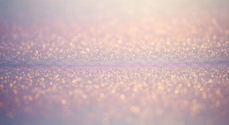 A dreamy, out-of-focus background with gentle pastel colors and a delicate, shimmering effect.の素材