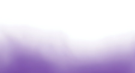 A soft, abstract background featuring a gradient from white to purple with a subtle pixelated texture throughout.の素材