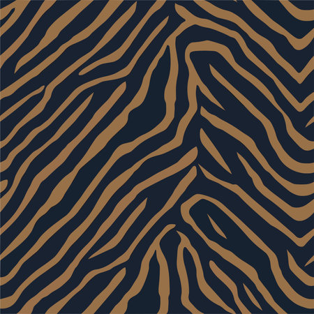 Seamless animal skin pattern. Zebra texture. Vector illustration.のイラスト素材