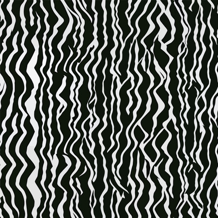 Seamless pattern of black and white stripes on a dark backgroundのイラスト素材