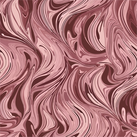 Vector abstract background. Pink and beige liquid texture. Liquid marble pattern.のイラスト素材