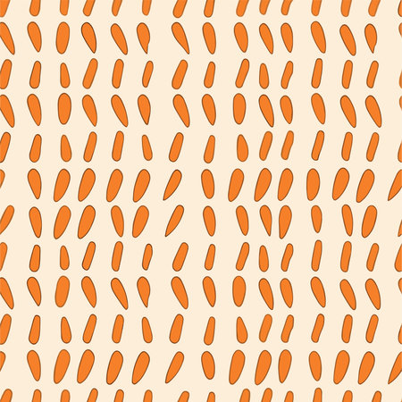 Seamless pattern with hand drawn circles. Vector abstract background.のイラスト素材