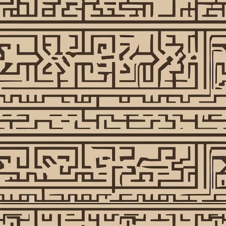 Seamless pattern in Arabic style. Vector illustration for your design.のイラスト素材