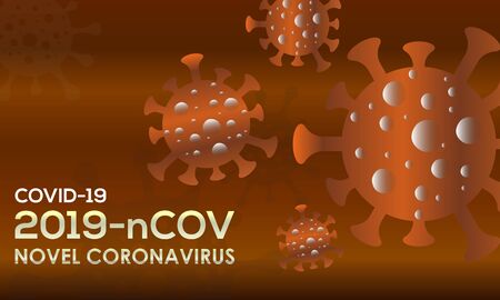 Coronavirus disease (COVID-19) Illustration.のイラスト素材