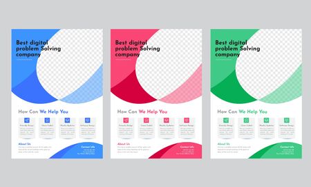 Business Flyer Templateのイラスト素材