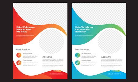 Business Flyer Templateのイラスト素材