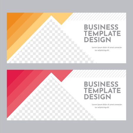 Business Web Bannersのイラスト素材