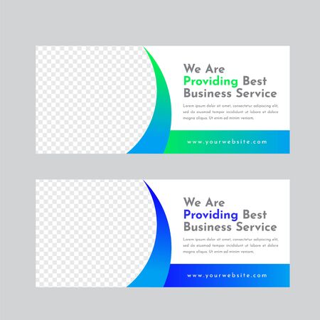 Business Web Bannersのイラスト素材